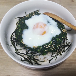 モロヘイヤ丼☆へ、ヘルシー！